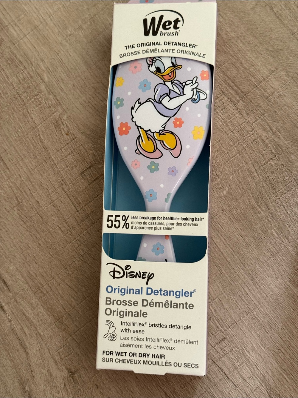 NWOT Wet Brush Disney Daisy Duck Purple Detangler Brush